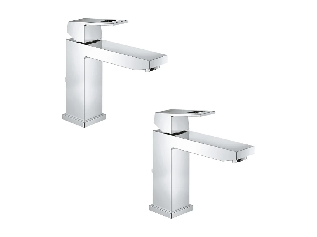 Lot de 2 mitigeurs lavabo GROHE Eurocube M