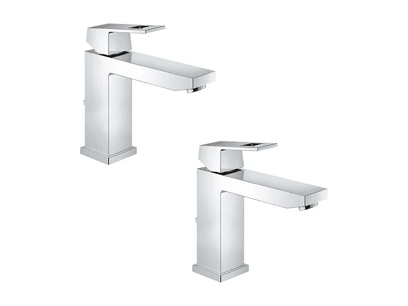 Lot de 2 mitigeurs lavabo GROHE Eurocube M