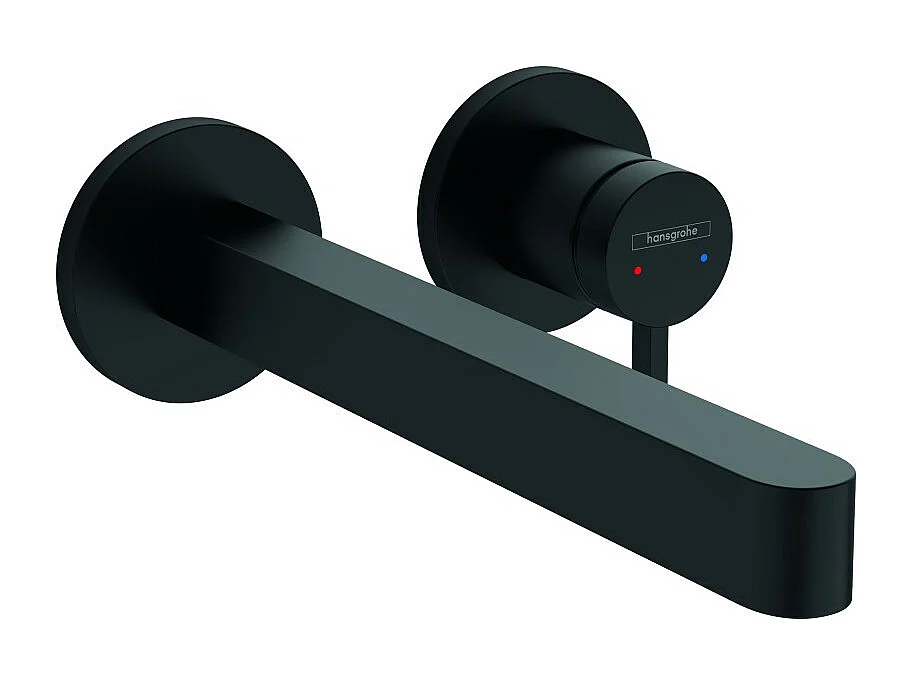 HANSGROHE Mitigeur de lavabo encastré Finoris noir mat