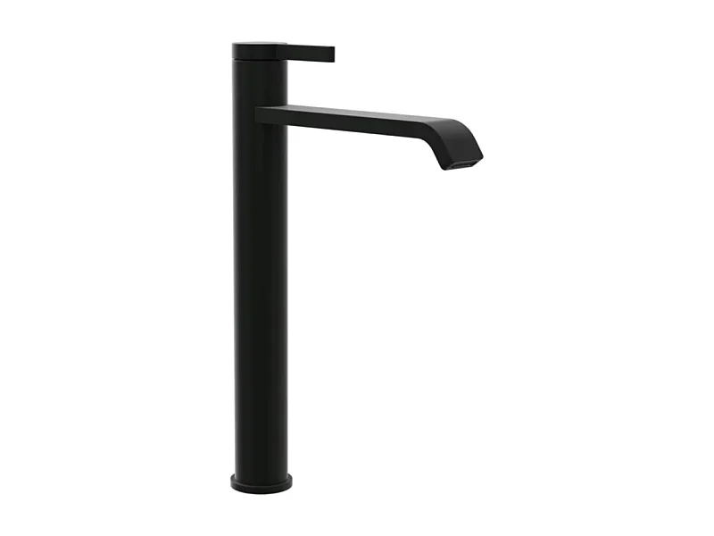 Mitigeur lavabo surélevé VILLEROY ET BOCH Dawn sans tirette Noir mat