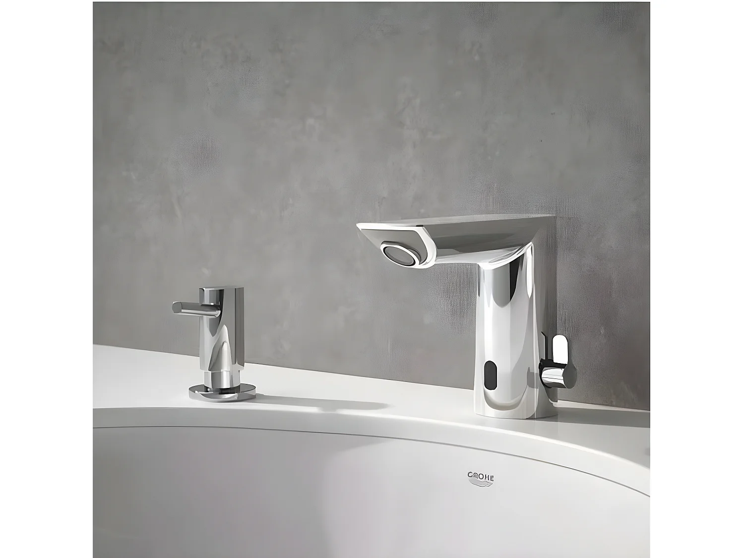 Robinet lavabo infrarouge monofluide GROHE Bau Cosmopolitan E