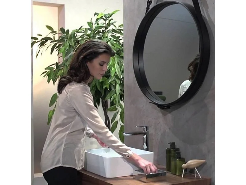 Lot de 2 Mitigeur de lavabo 240, sans tirette ni vidage noir mat Hansgrohe x2