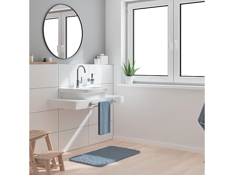 Mitigeur lavabo GROHE Quickfix Start 2021 avec tirette et vidage taille L + nettoyant GrohClean