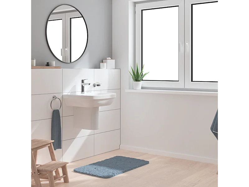 Mitigeur lavabo GROHE Quickfix Start 2021 avec tirette et vidage taille M + microfibre