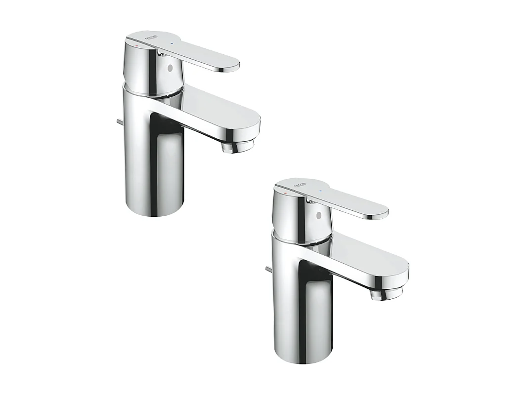 GROHE Mitigeur lavabo Get Chromé avec tirette x2