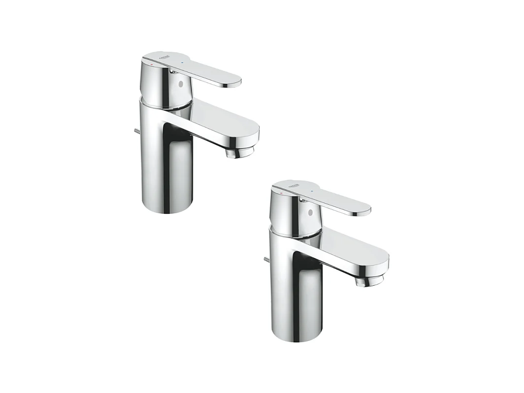 GROHE Mitigeur lavabo Get Chromé avec tirette x2