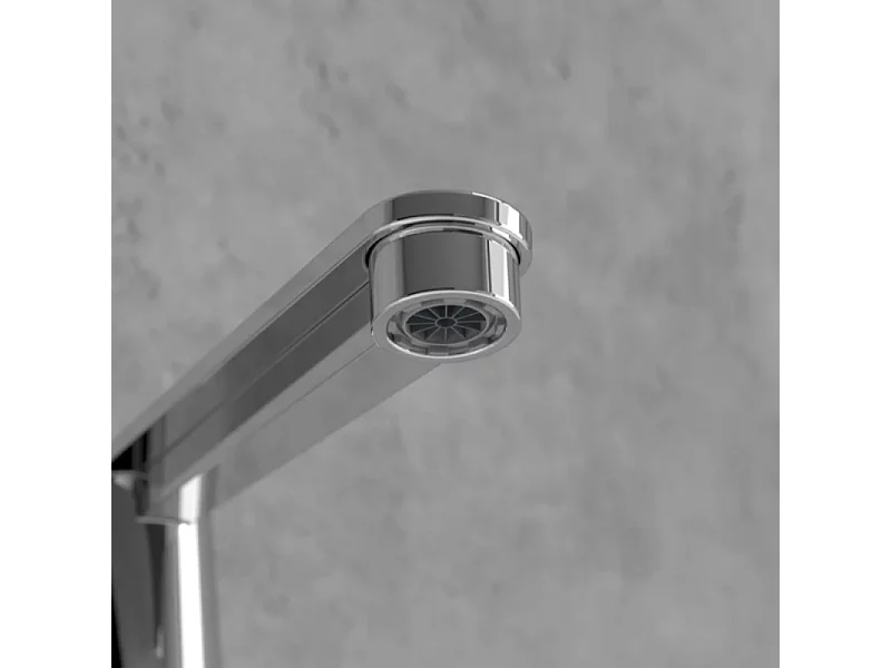 Mitigeur lavabo VILLEROY ET BOCH Conum ouverture côté avec vidage Push Open Chrome