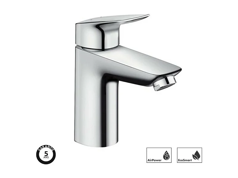 Robinet mitigeur lavabo HANSGROHE Logis, économie d'eau & d'énergie, 100 cm