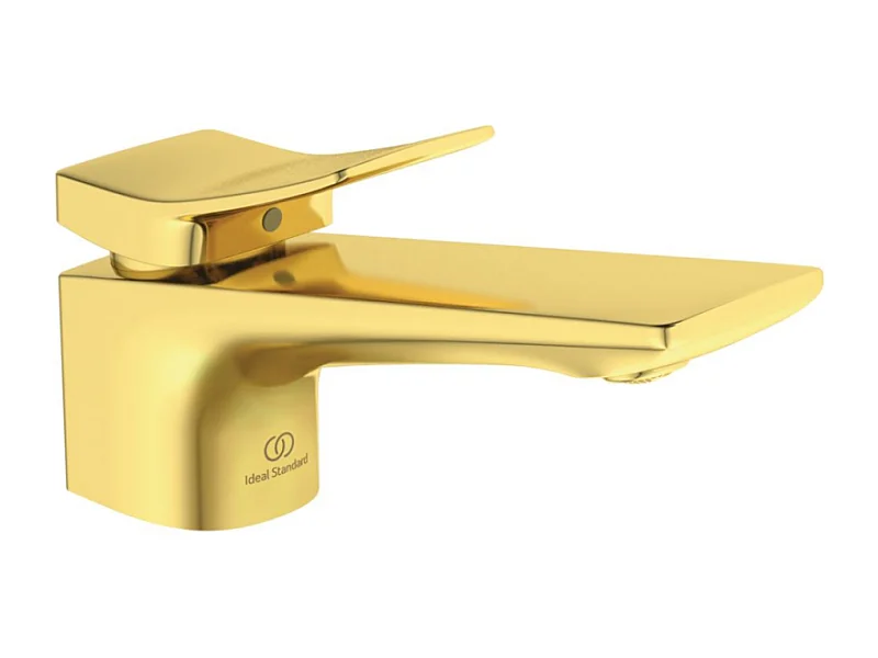 IDEAL STANDARD Mitigeur lavabo Conca avec tirette et vidage Or