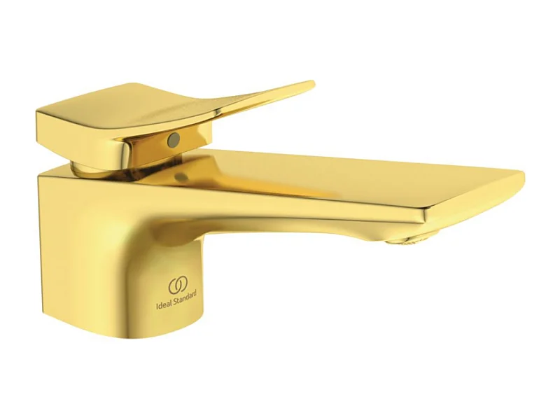 IDEAL STANDARD Mitigeur lavabo Conca avec tirette et vidage Or