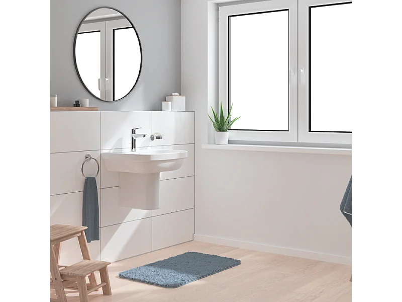 Mitigeur lavabo GROHE Quickfix Start 2021 avec tirette et vidage taille M + nettoyant GrohClean