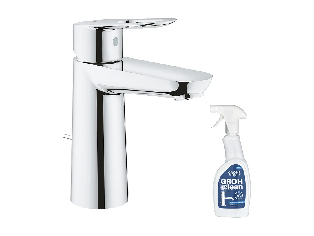GROHE Mitigeur lavabo BauLoop Taille M + produit entretien