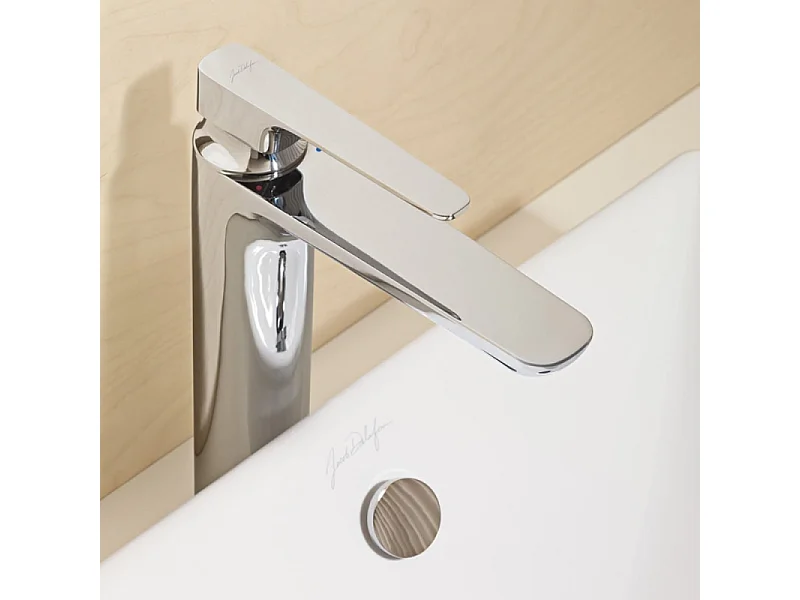 Mitigeur lavabo haut JACOB DELAFON Aleo+ sans vidage + nettoyant Briochin