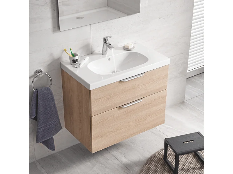 GROHE Lot de 2 Mitigeurs lavabo Eurosmart taille M