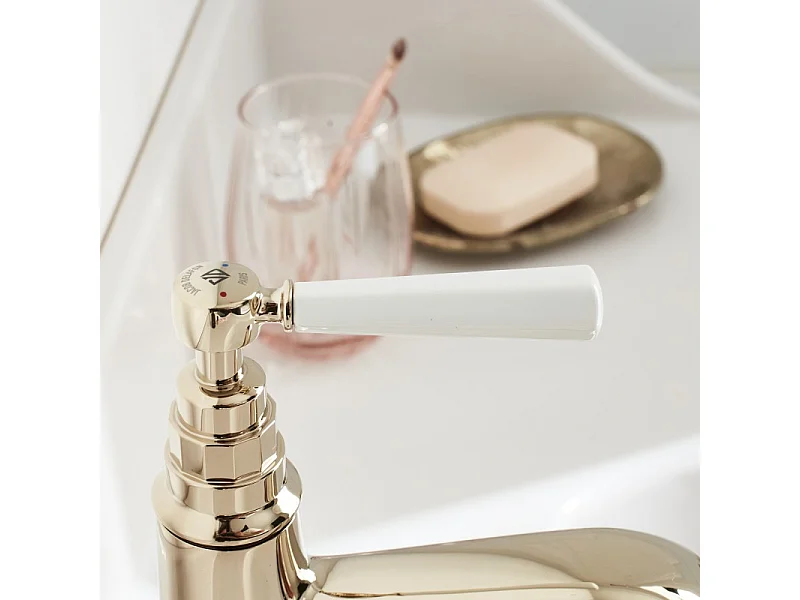 Mitigeur lavabo JACOB DELAFON  Cléo 1889 Or beige