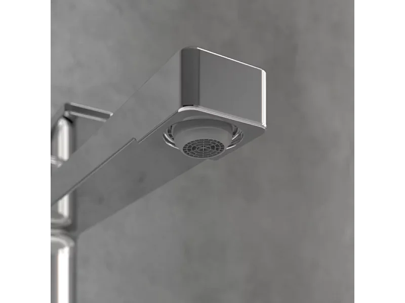 Mitigeur lavabo surélevé VILLEROY ET BOCH Architectura avec vidage Push Open chrome