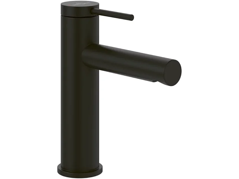 VILLEROY ET BOCH Loop & Friends Mezclador de lavabo sin tirador Negro mate