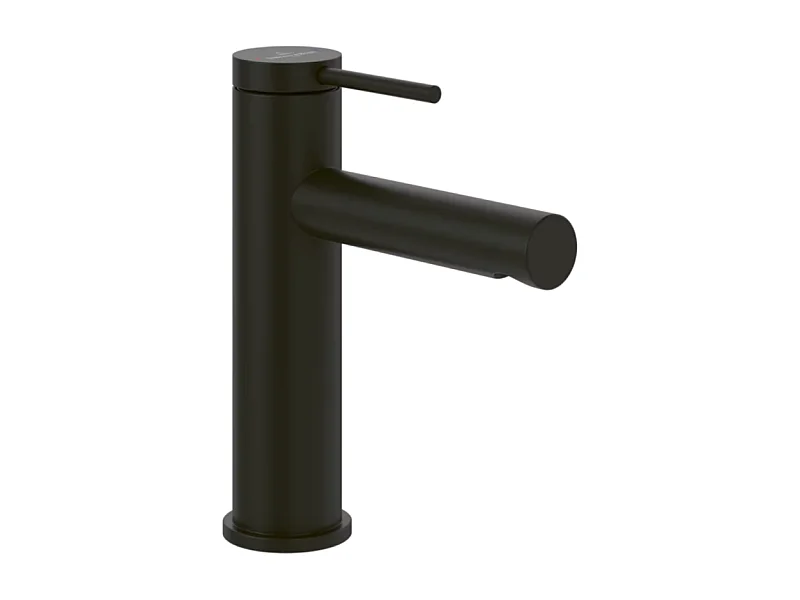 VILLEROY ET BOCH Loop & Friends Mezclador de lavabo sin tirador Negro mate