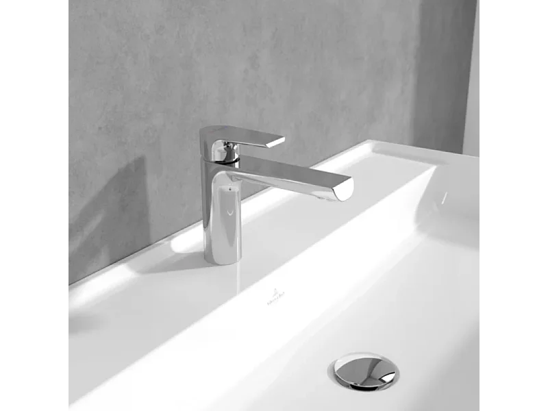 Mitigeur lavabo VILLEROY ET BOCH Liberty L avec tirette Chrome