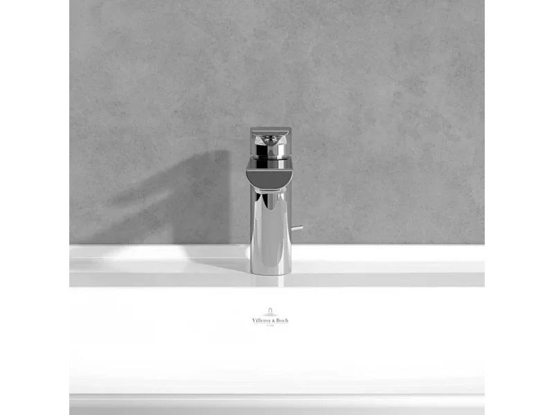 Mitigeur lavabo VILLEROY ET BOCH Liberty L avec tirette Chrome