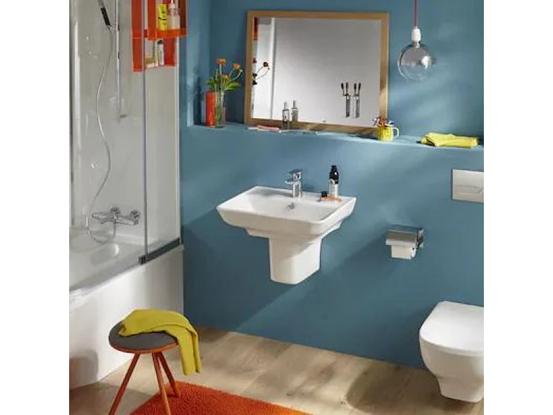 WC suspendu sans bride JACOB DELAFON Struktura + abattant frein de chute