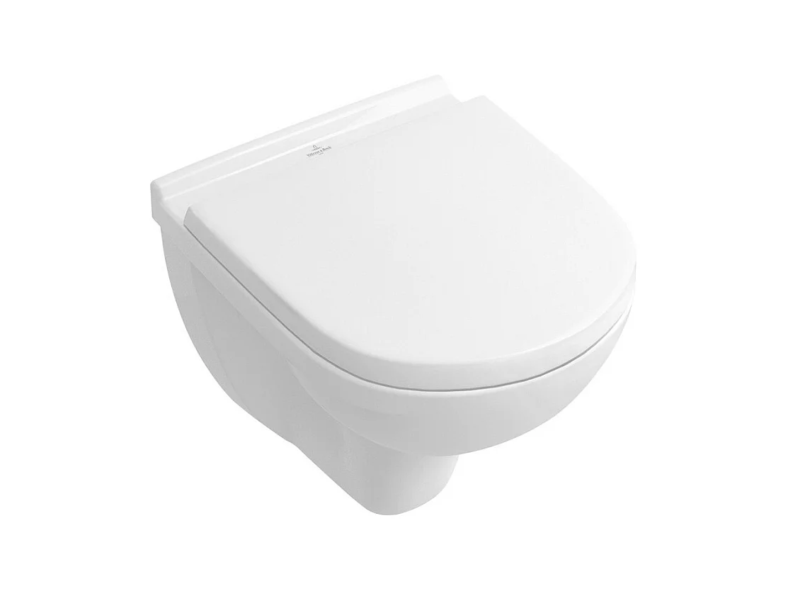 WC suspendu compact sans bride O.novo VILLEROY ET BOCH 36 x 49 cm + abattant