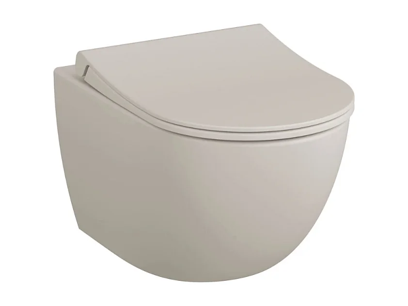 WC suspendu sans bride VITRA Sento lin  + abattant