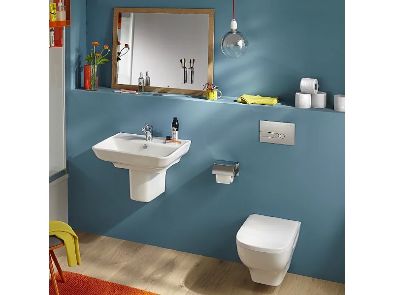 WC suspendu sans bride JACOB DELAFON Struktura + abattant