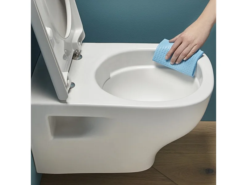 WC suspendu sans bride JACOB DELAFON Struktura + abattant standard