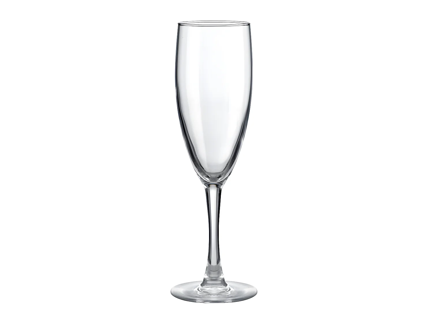 Boîte de 12 flûtes à champagne trempées Merlot 15 cl