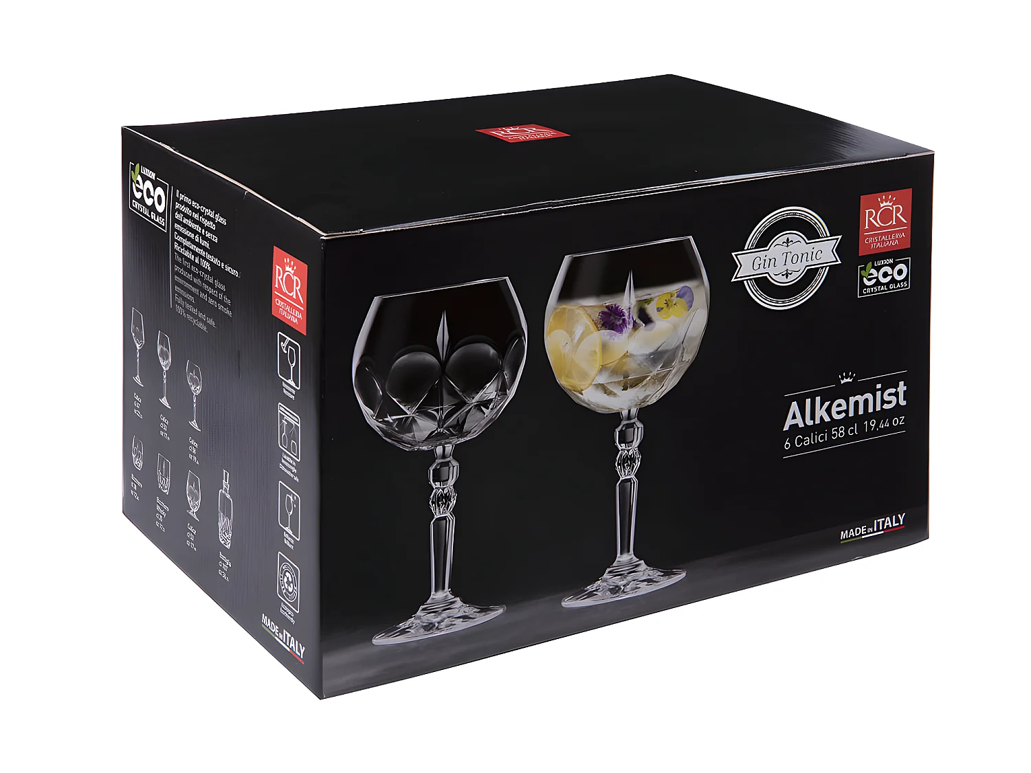 Verre à pied Gin & Tonic Alkemist 58 cl (lot de 6)