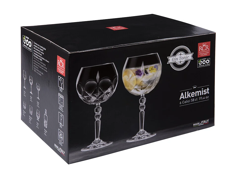 Verre à pied Gin & Tonic Alkemist 58 cl (lot de 6)