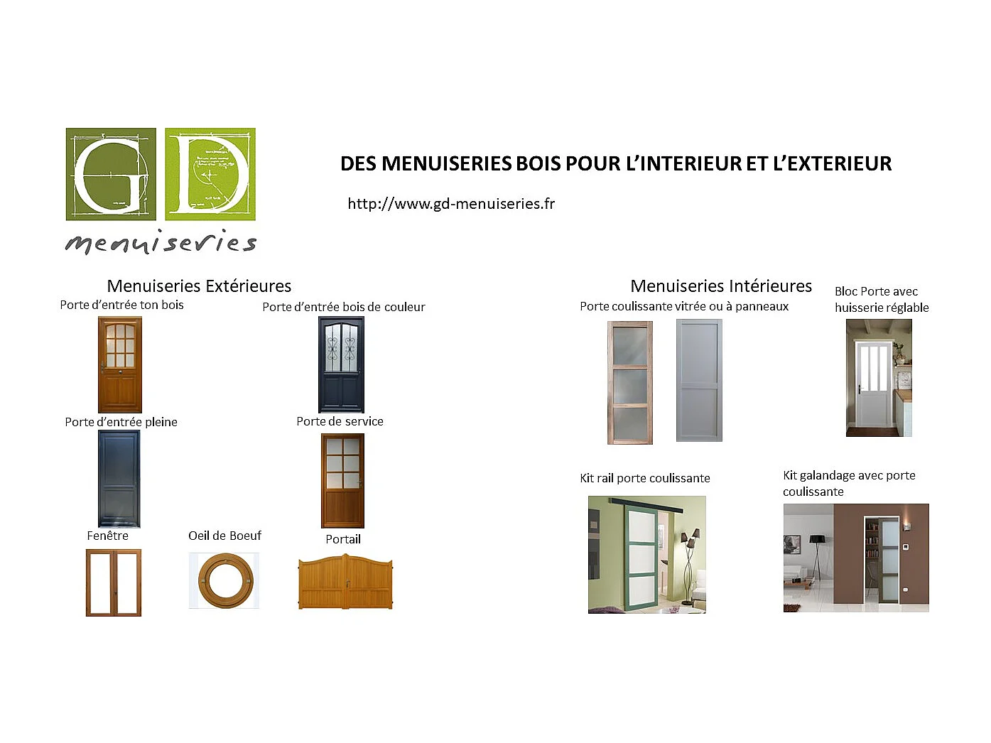Systeme A  Galandage + Kit De Finitions Pour Porte En 83 Gd Menuiseries