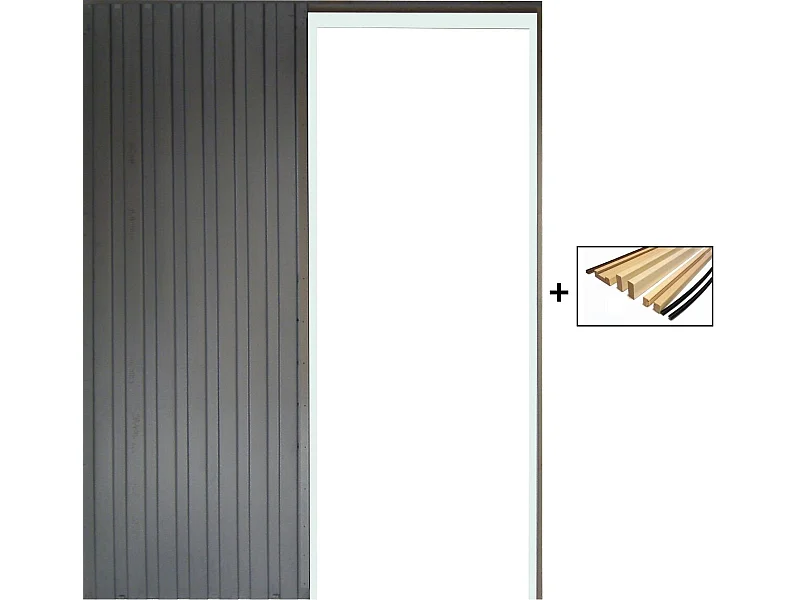 Systeme A  Galandage + Kit De Finitions Pour Porte En 83 Gd Menuiseries