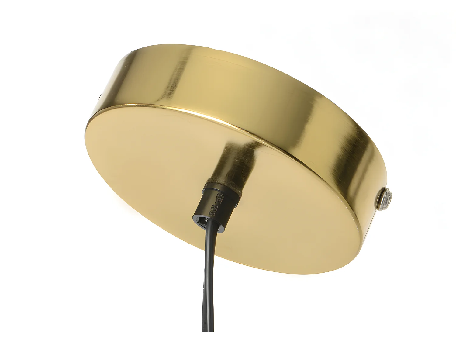 Suspension Osiris dorée Grand modèle E27 25w