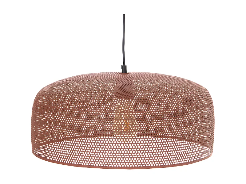 Suspension Aya brique E27 40W