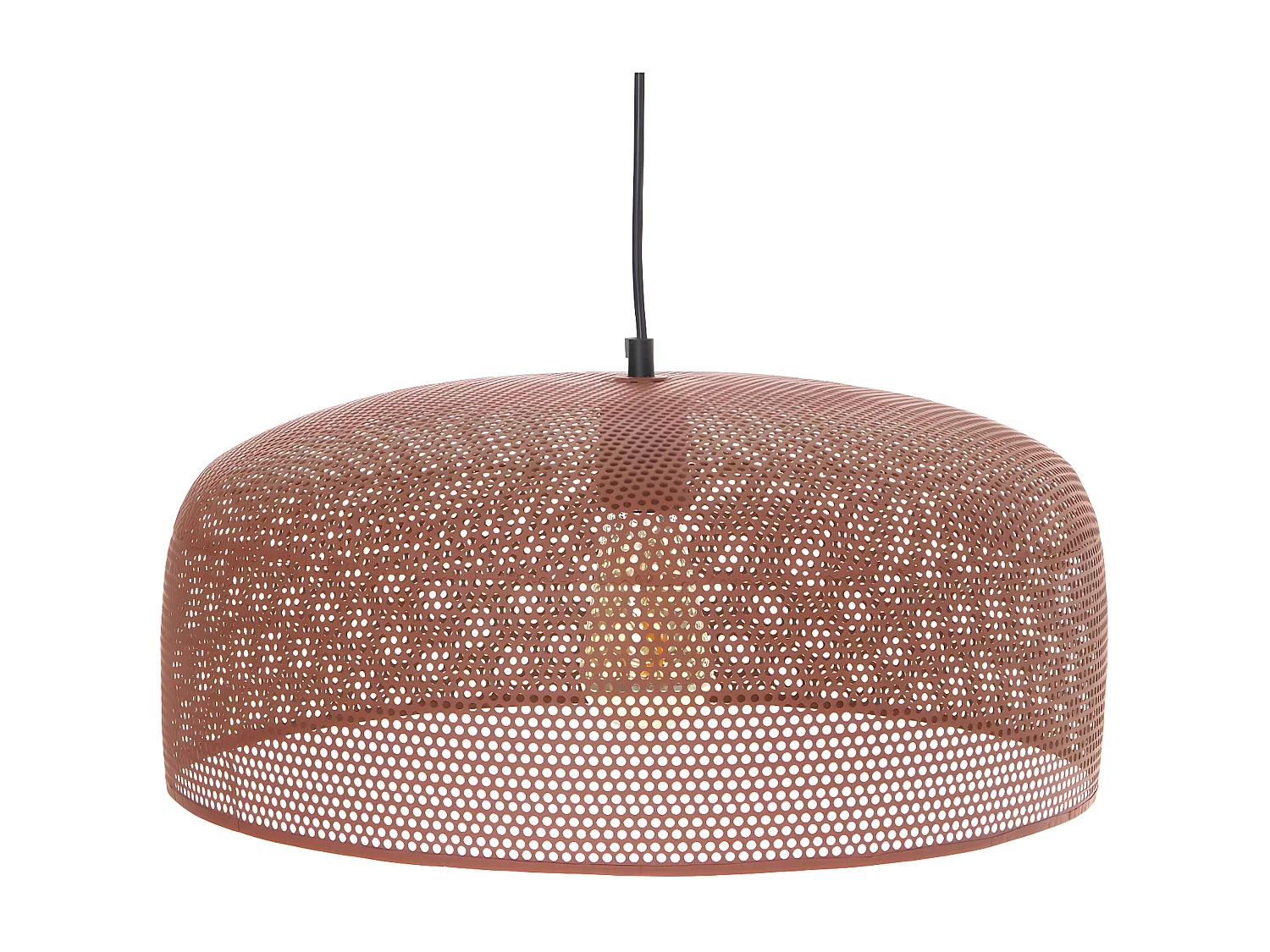 Suspension Aya brique E27 40W