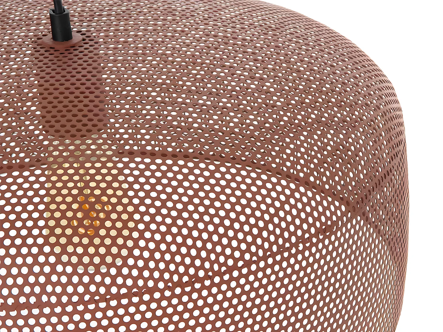 Suspension Aya brique E27 40W