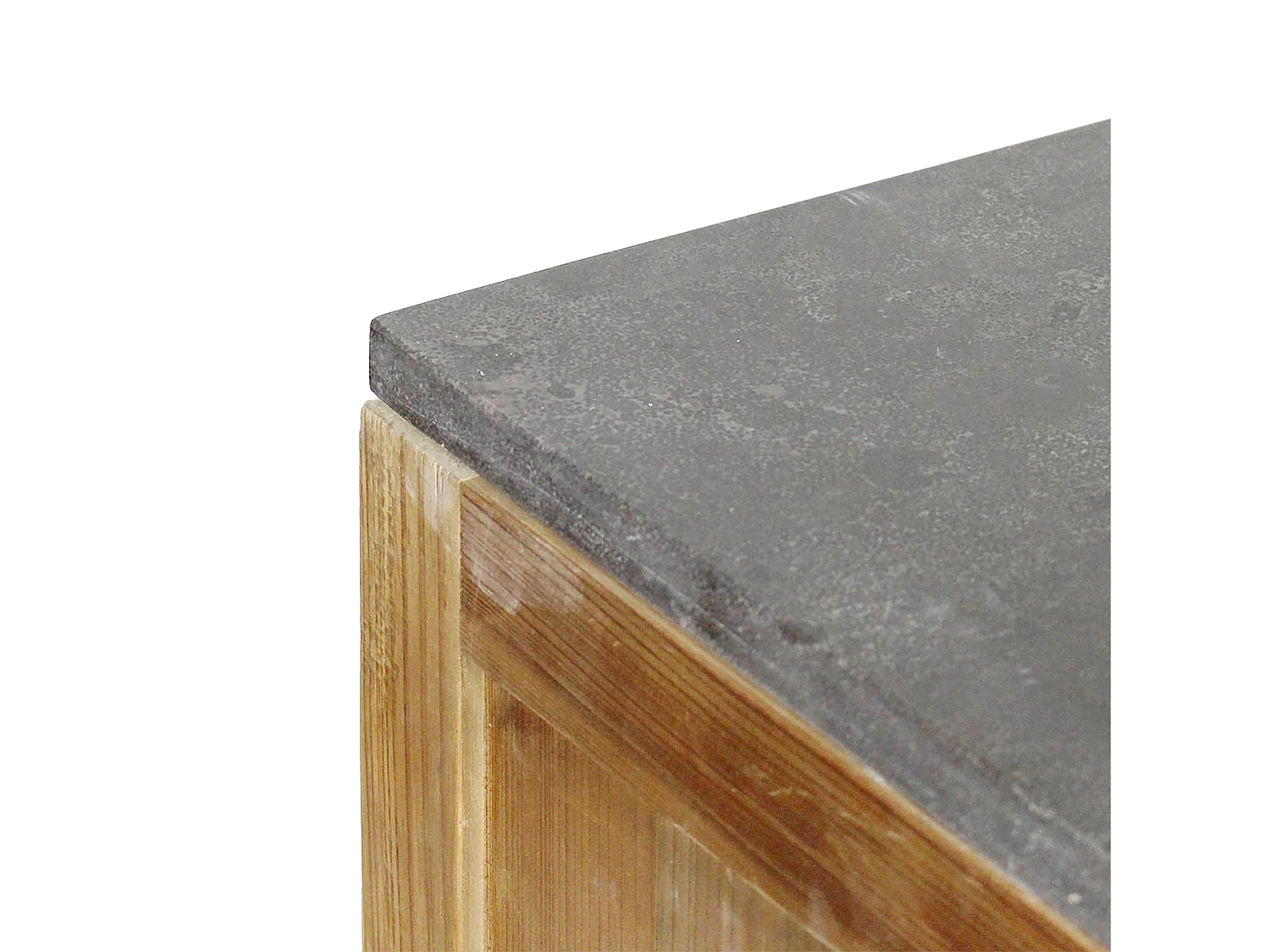 Meuble bas de cuisine en angle Champêtre