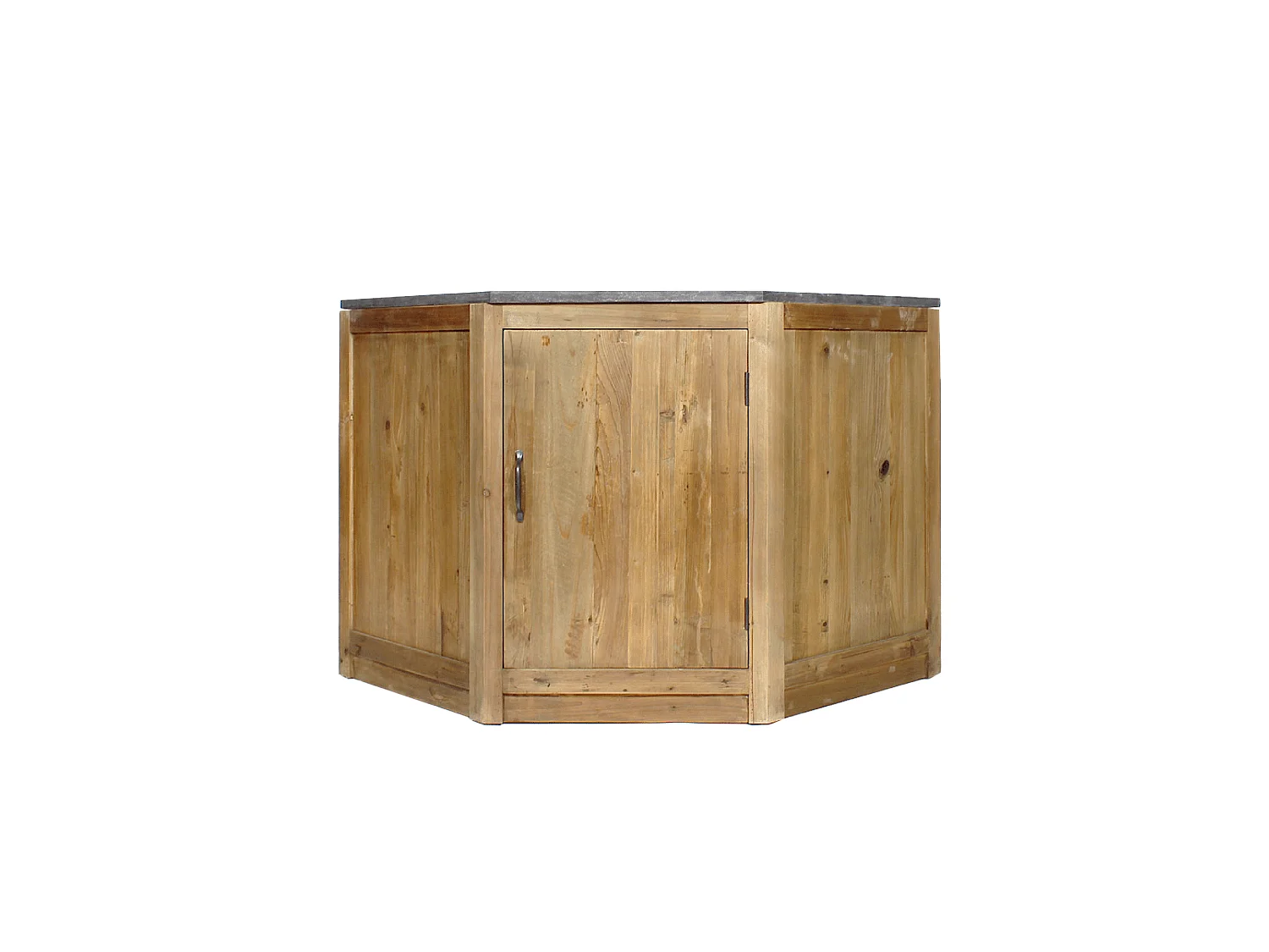 Meuble bas de cuisine en angle Champêtre