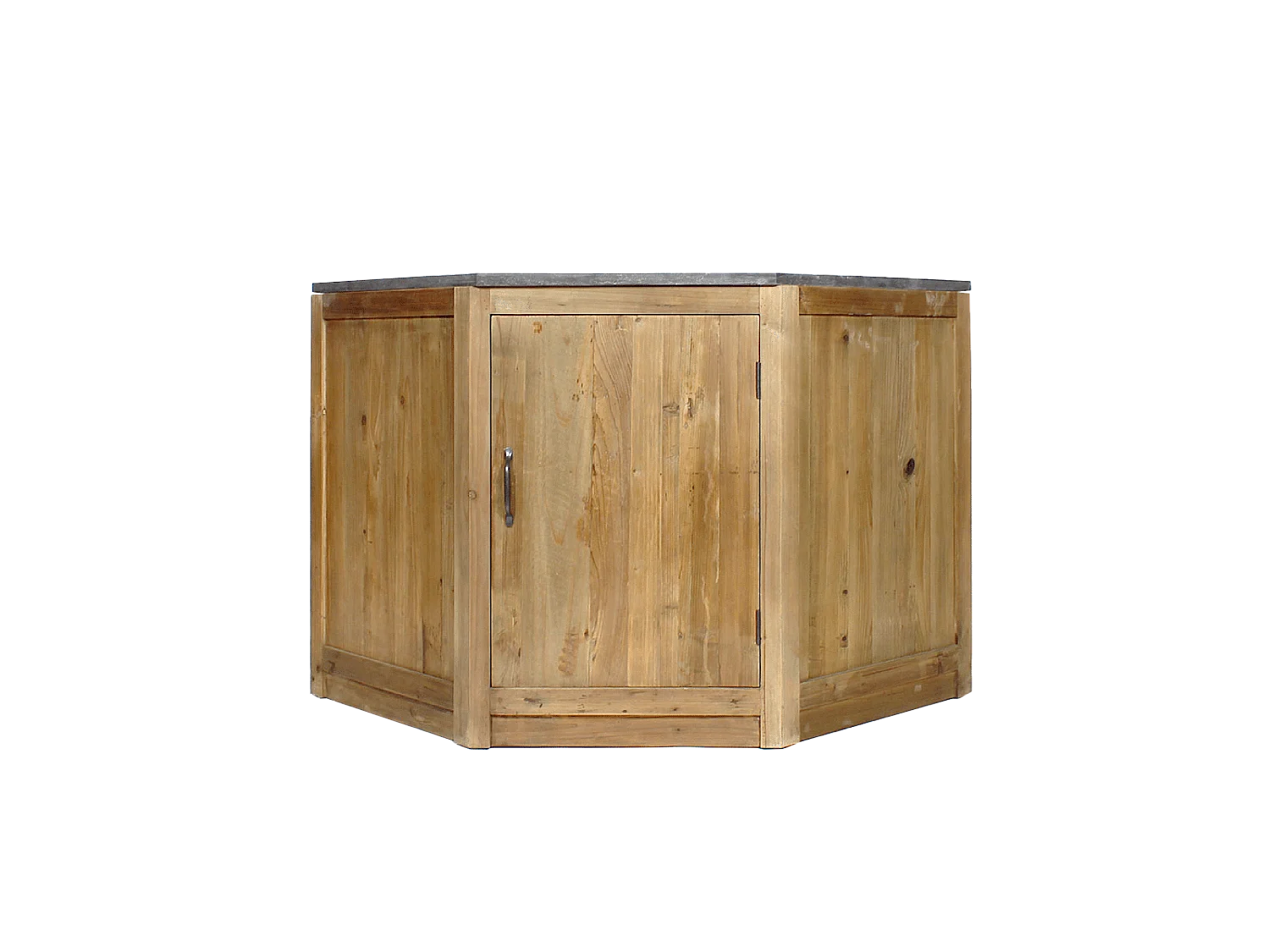 Meuble bas de cuisine en angle Champêtre