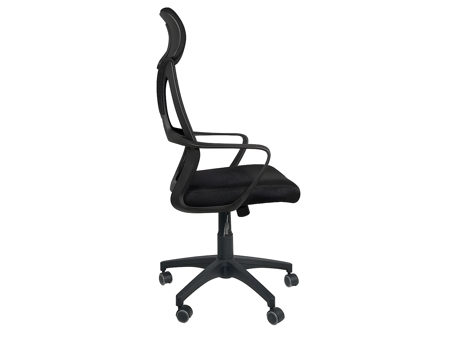 Fauteuil Bureau ergonomique siège basculant appuie tête hauteur réglable renfort lombaire FAMA+ (noir)