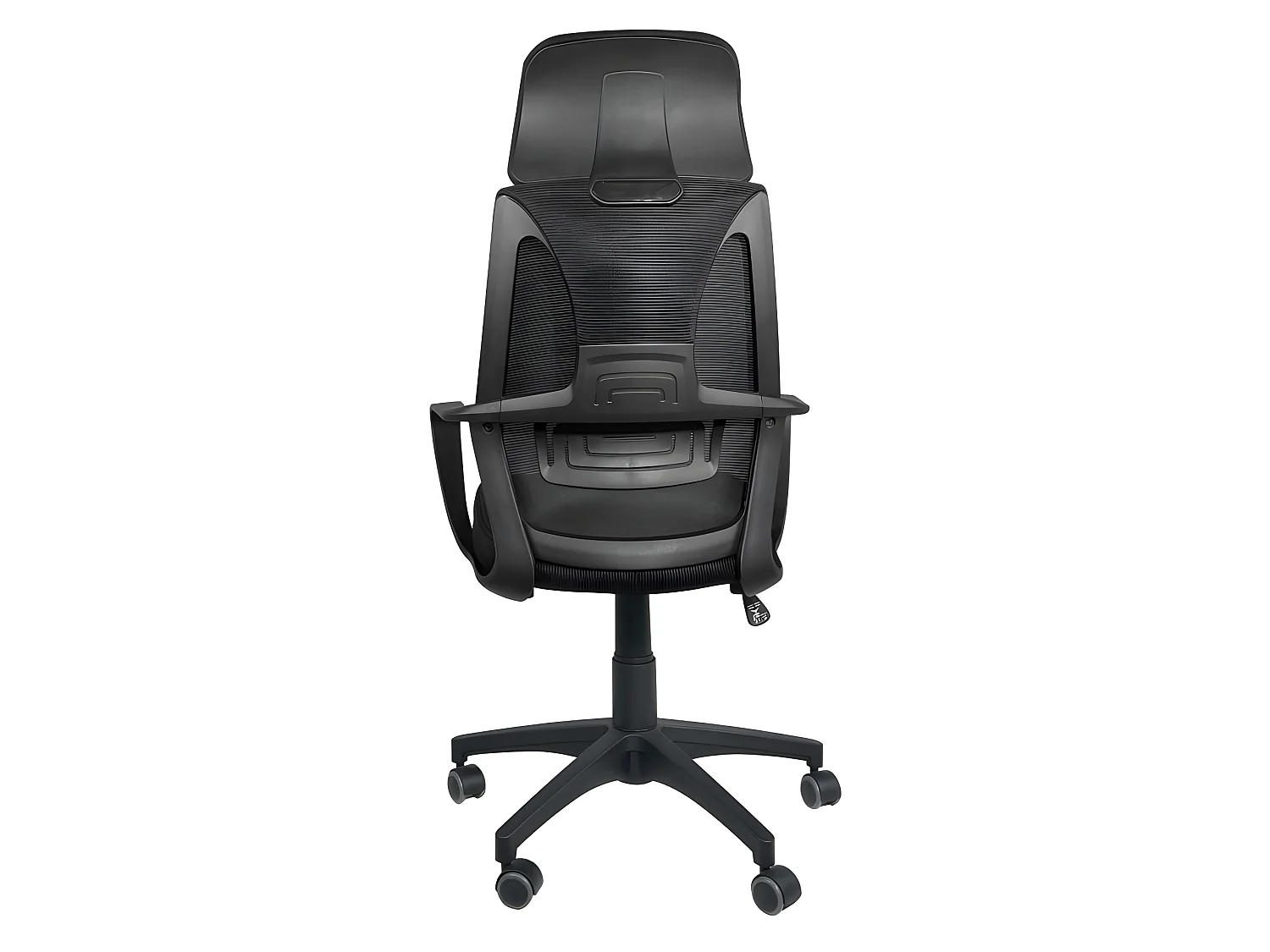 Fauteuil Bureau ergonomique siège basculant appuie tête hauteur réglable renfort lombaire FAMA+ (noir)