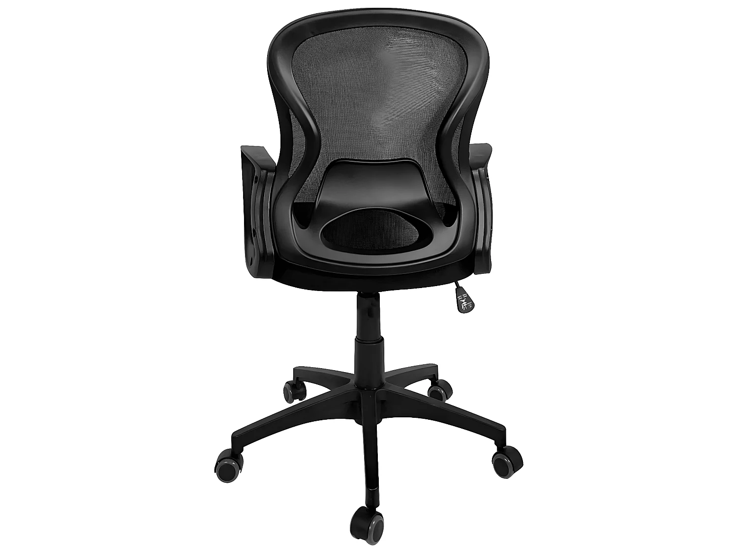 Chaise bureau ergonomique siège basculant renfort lombaire hauteur réglable pivotant FEST (noir)