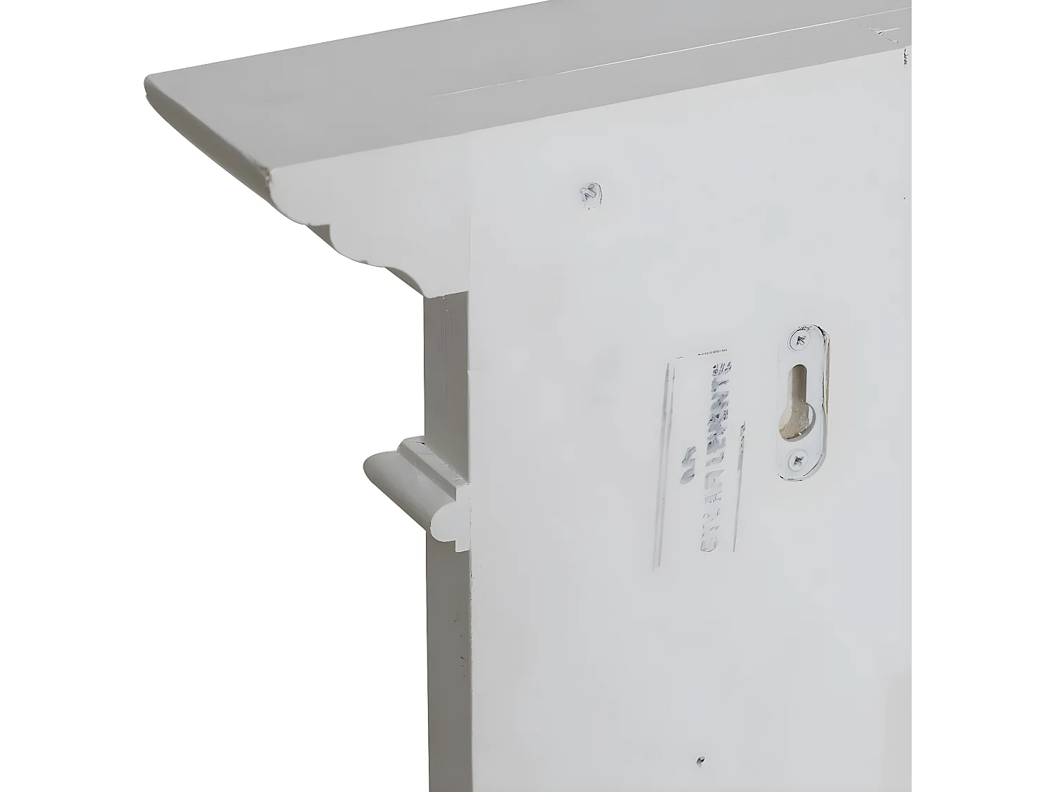 Miroir en bois de pin blanc Manel