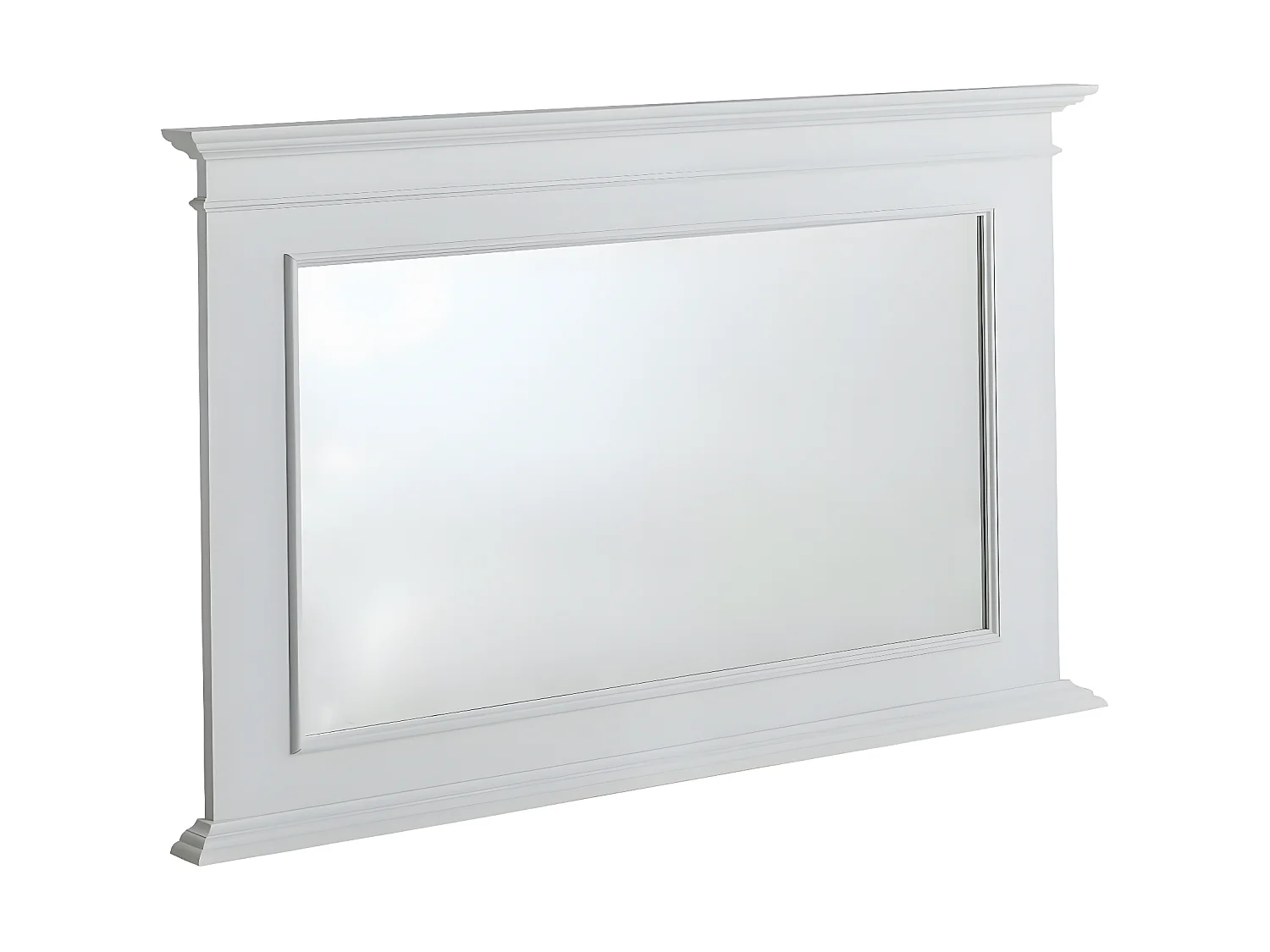 Miroir en bois de pin blanc Manel