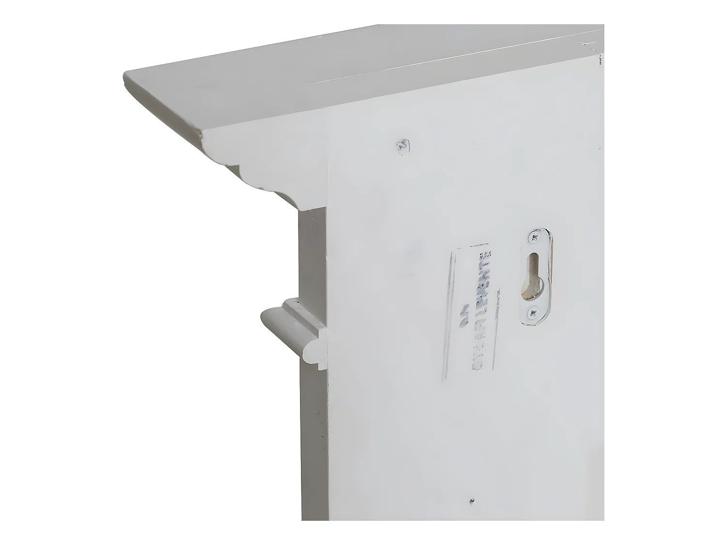 Miroir en bois de pin blanc Manel