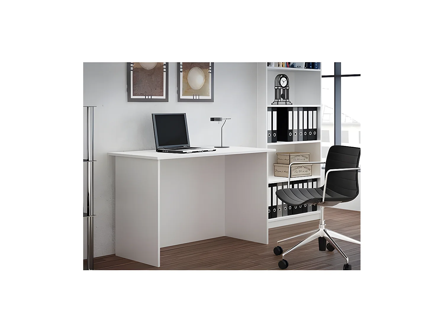 ATLANTE | Tavolo per computer/computer 120x74x60 | Mobili per ufficio Consolle | Scrivania da lavoro/gioco contemporanea con ampio piano