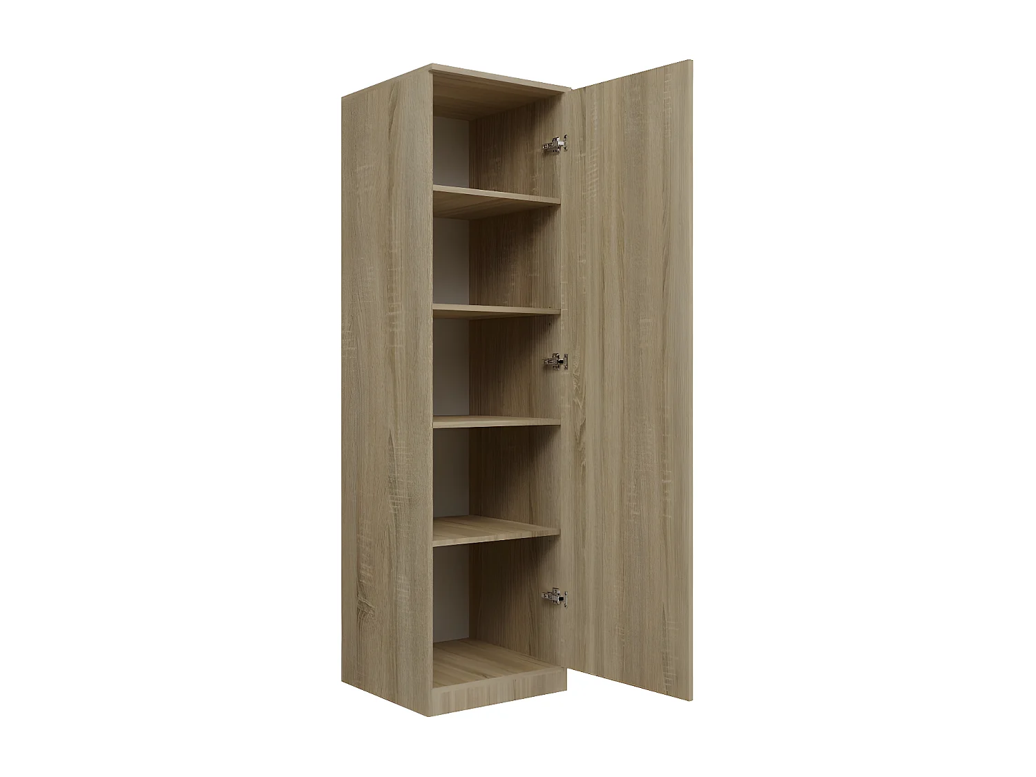 ESME - Einzelner Schrank im skandinavischen Stil Schlafzimmer - 50x50x180 - 1 Tür - Ankleidezimmer