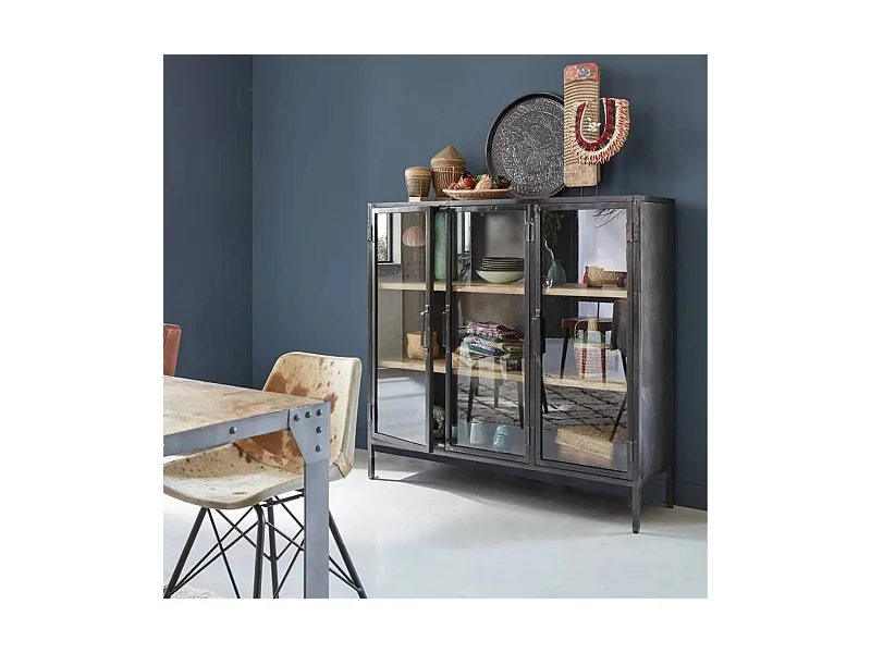 Vitrine en métal Locker